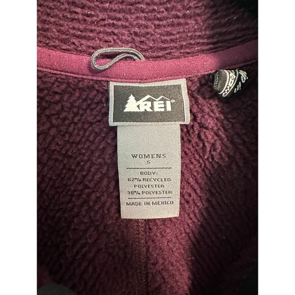 Rei Women’s Size Small pocket zip polartec fleece Vest - Picture 3 of 6
